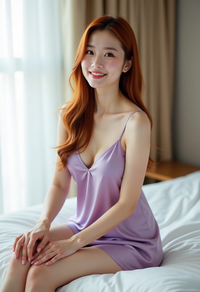 黑板前的少女