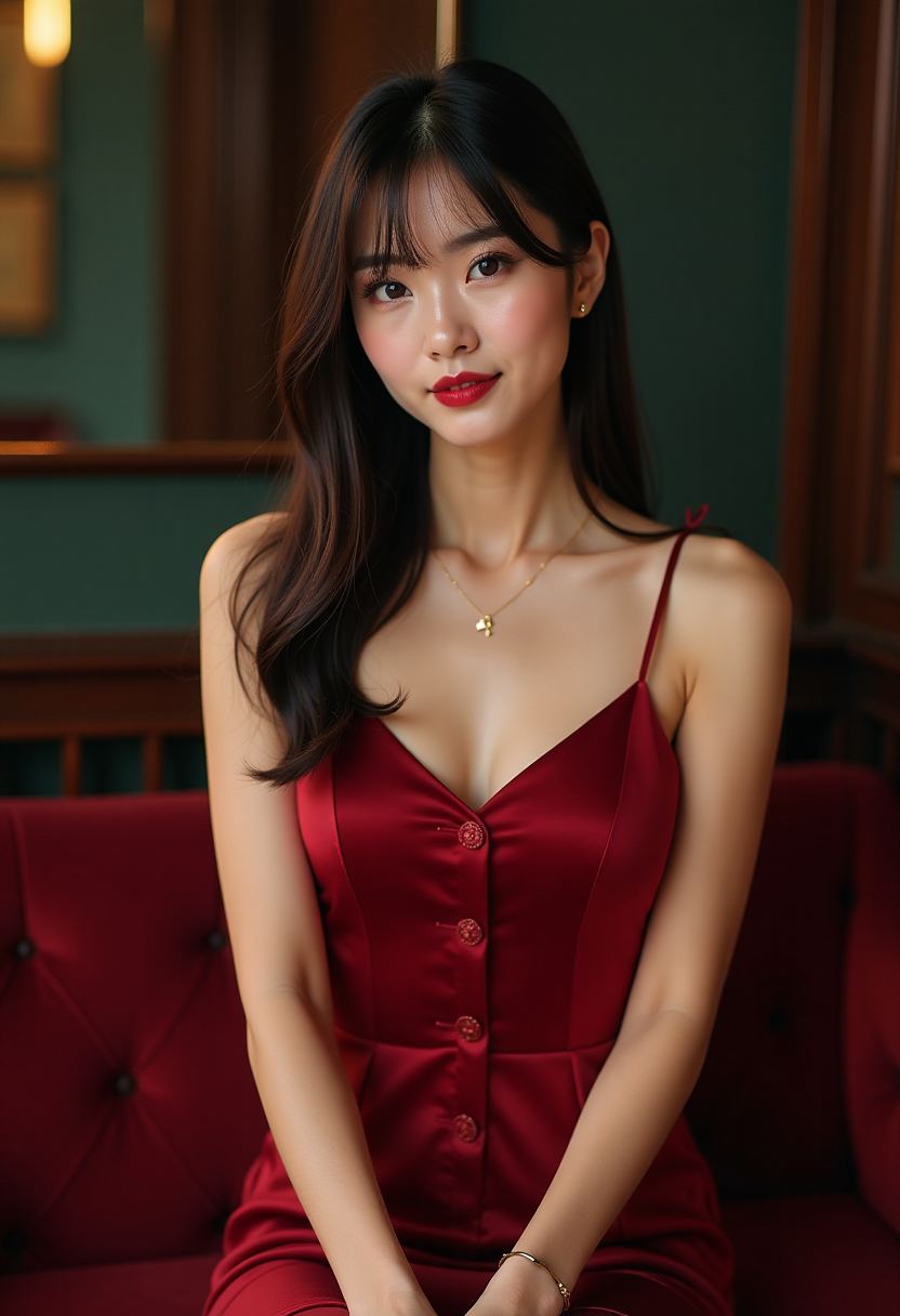 针线少女
